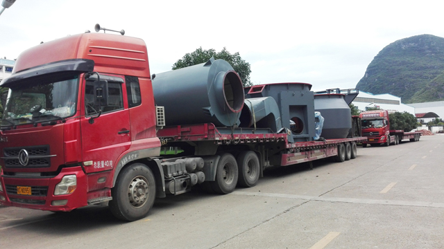 桂林鴻程立磨完成HLM1700又一條生產(chǎn)線，并交付客戶
　　