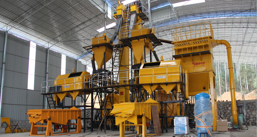 桂林鴻程石英粉300目用石英粉磨粉機(jī)，石英砂球磨機(jī)