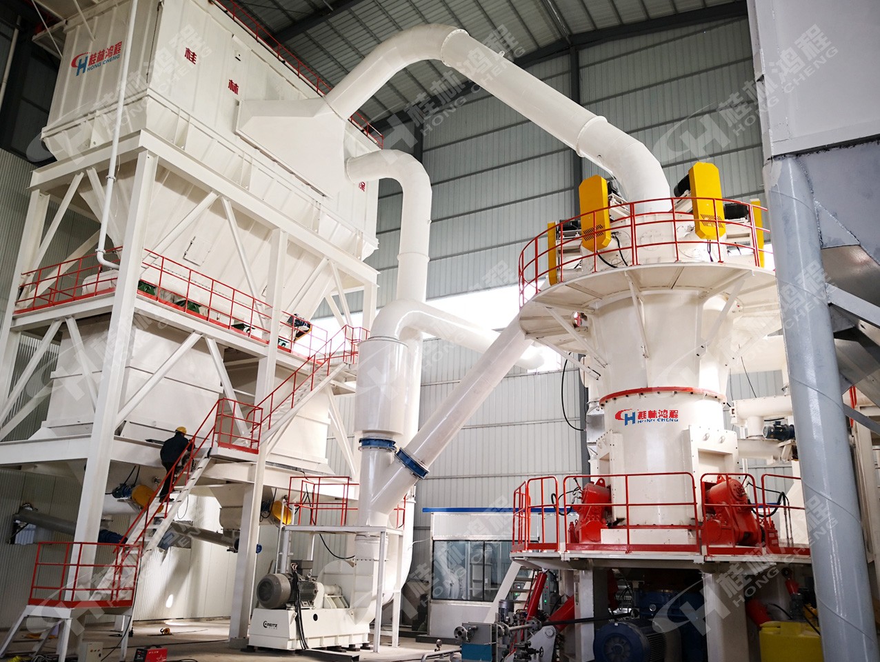 石英石立式磨粉機(jī)HLMX超細(xì)立磨 石英石立式磨粉機(jī)HLMX超細(xì)立磨